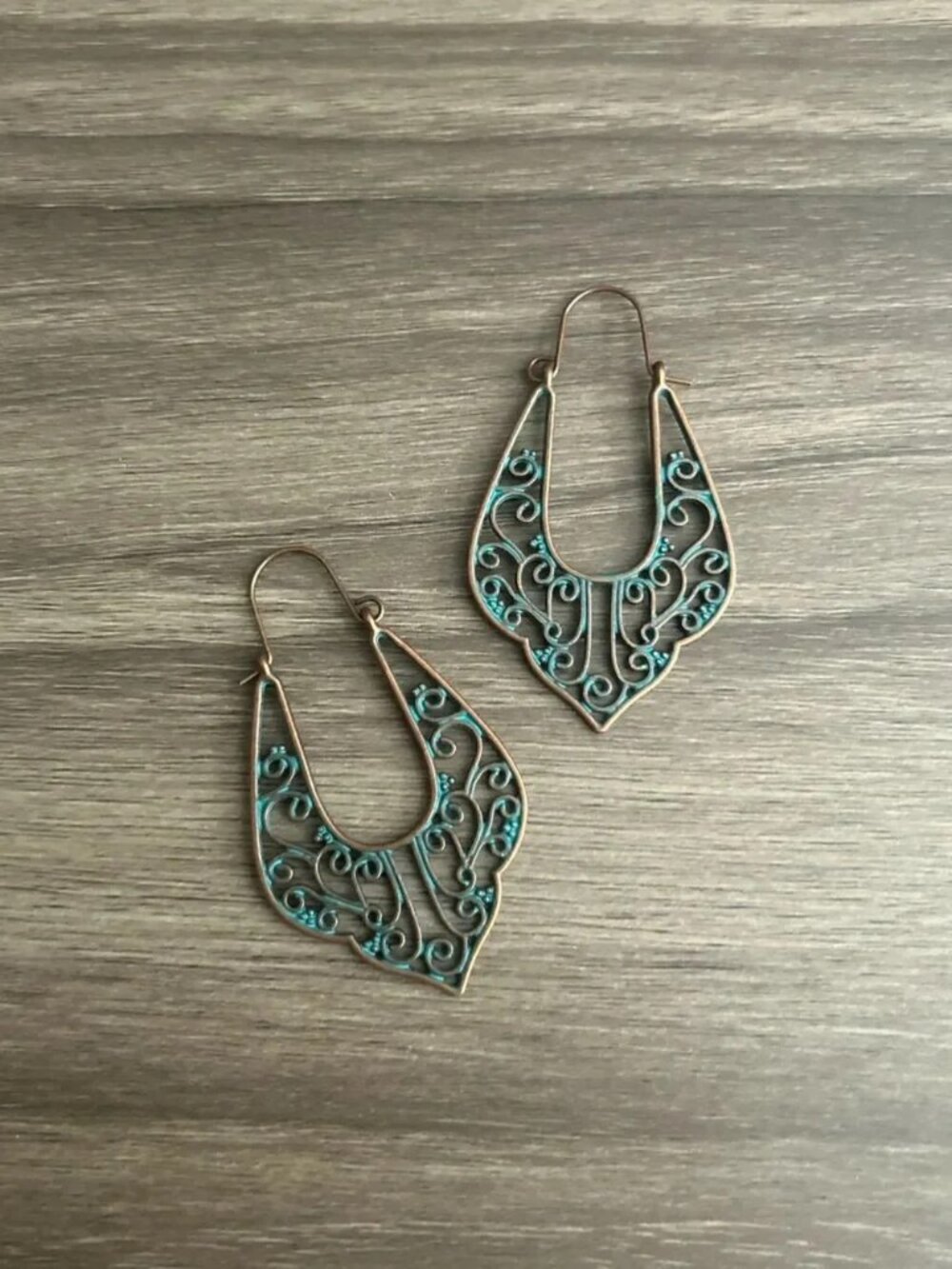 Boho hoop earrings Q1313